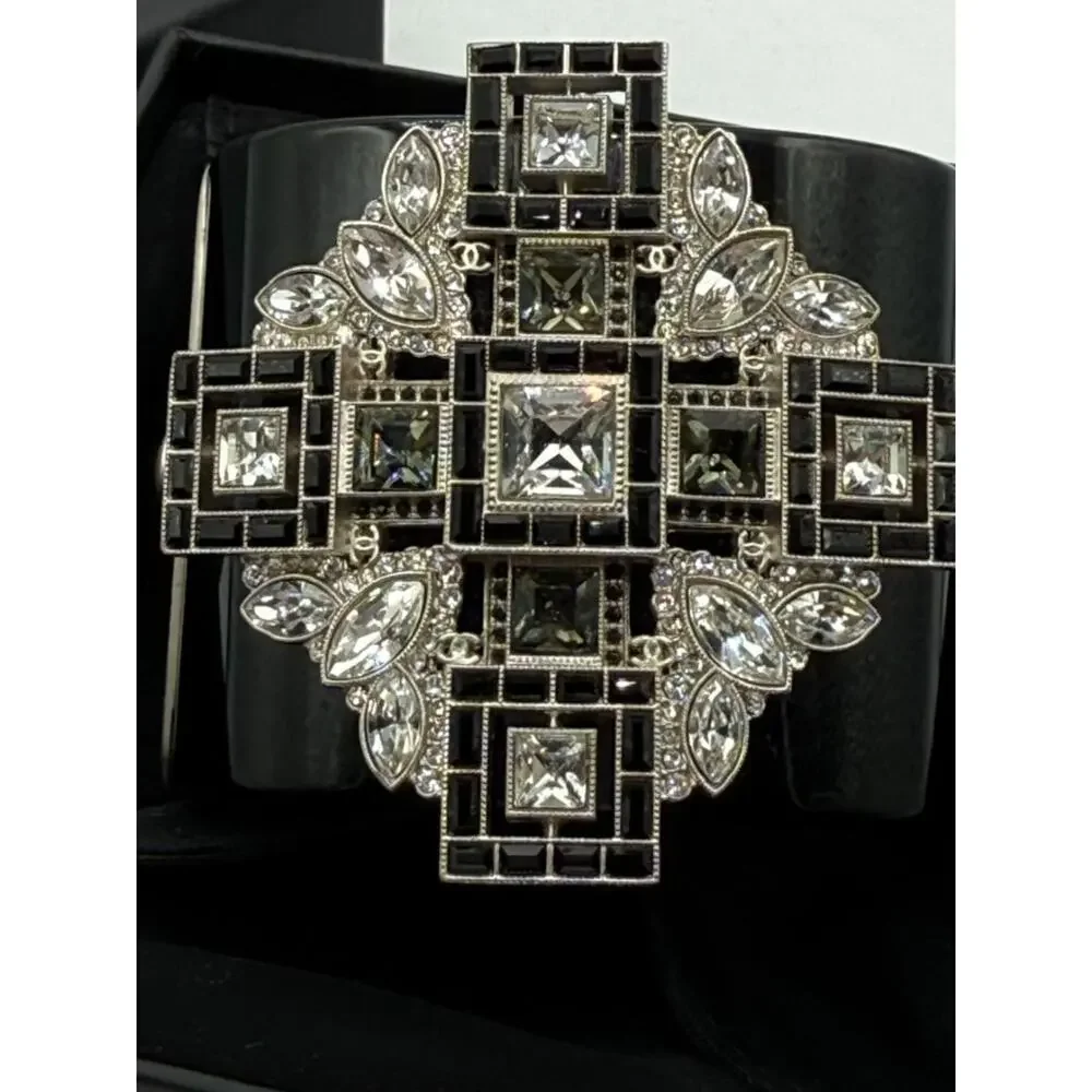 Chanel Maltese Cross Resin Cuff Bracelet – Fall 2011